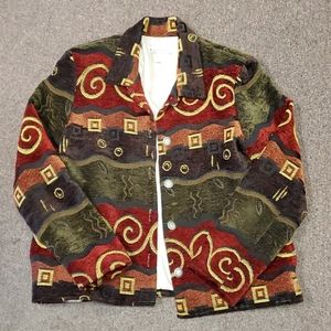 Vintage Expose chenille blazer